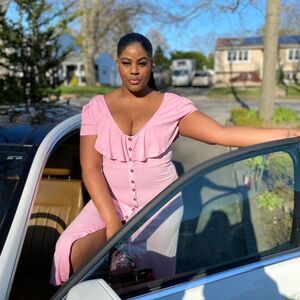 Off Shoulder Button Dress